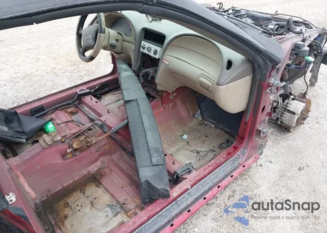 2003 Ford Mustang Gt из США, поврежденный, VIN 1FAFP45X83F404660